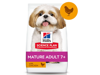 Hill's Science Plan Small & Mini Mature Adult 7+ med Kylling – 1,5 kg