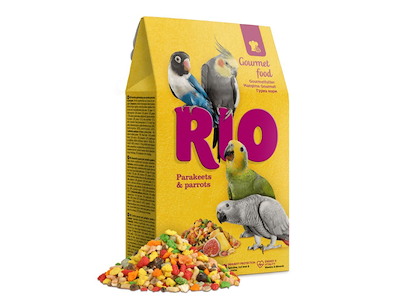 RIO Gourmet Parakit/Papegøje, 250g