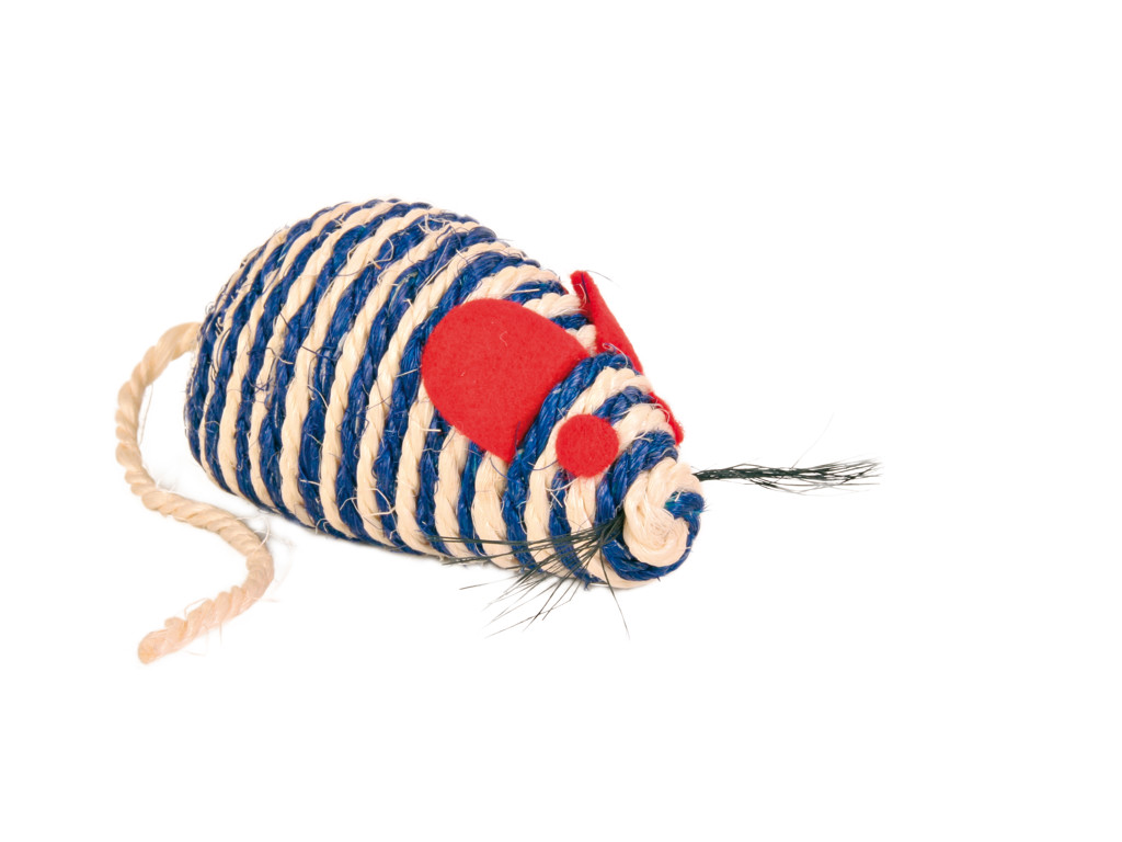 Sisalmus med catnip 10cm