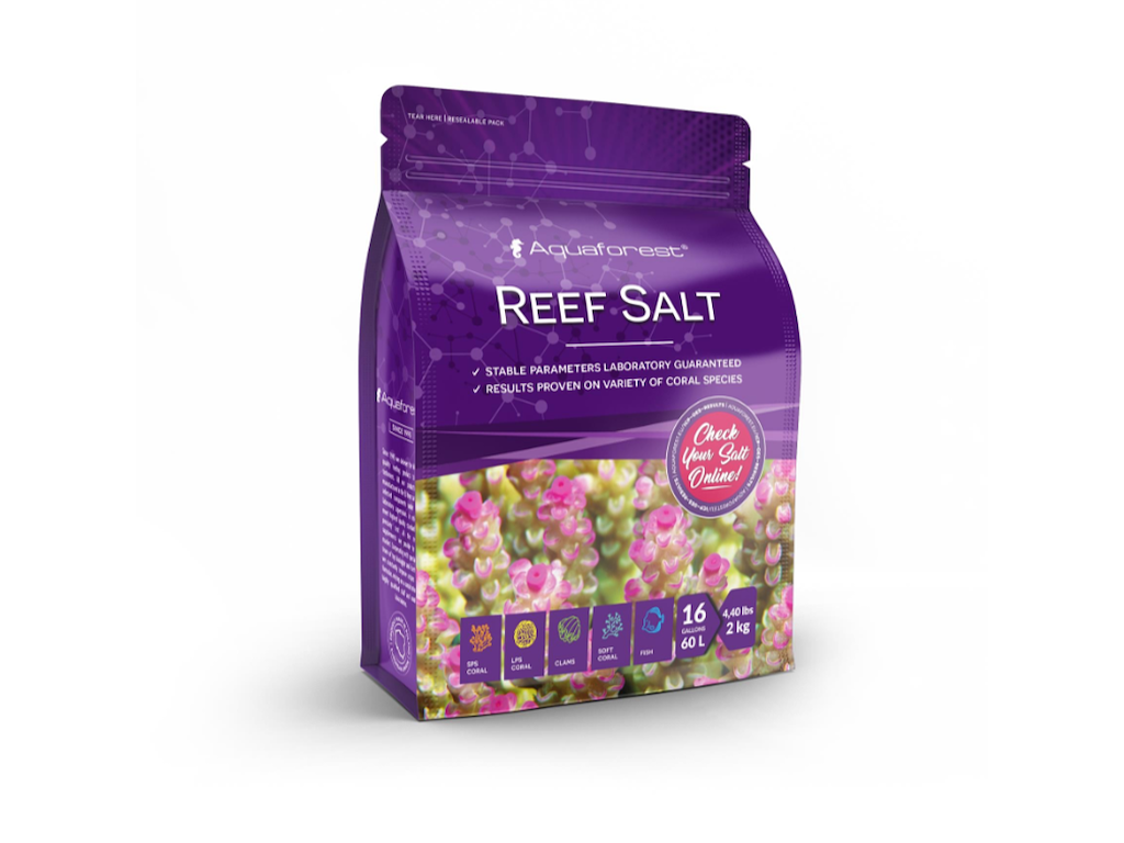 Aquaforest Reef Salt 2 kg – Syntetisk Havsalt til Saltvandsakvarier og Koraller