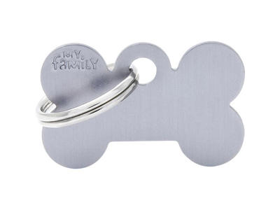 MY FAMILY GREY SMALL BONE 2,5 X 1 CM