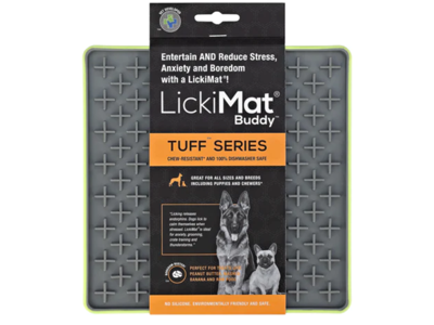 kw lickimat deluxe grøn 20 cm