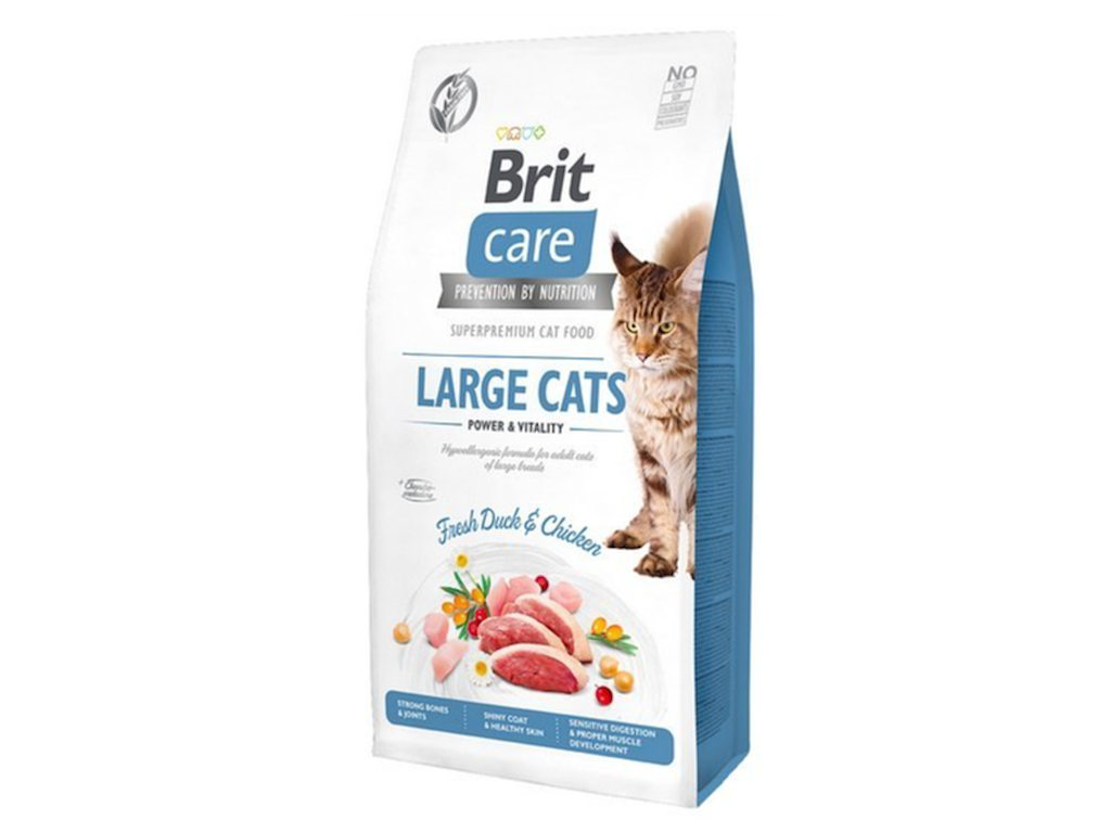Brit Care Cat Grain Free Large Cats Power & Vitality 2 kg