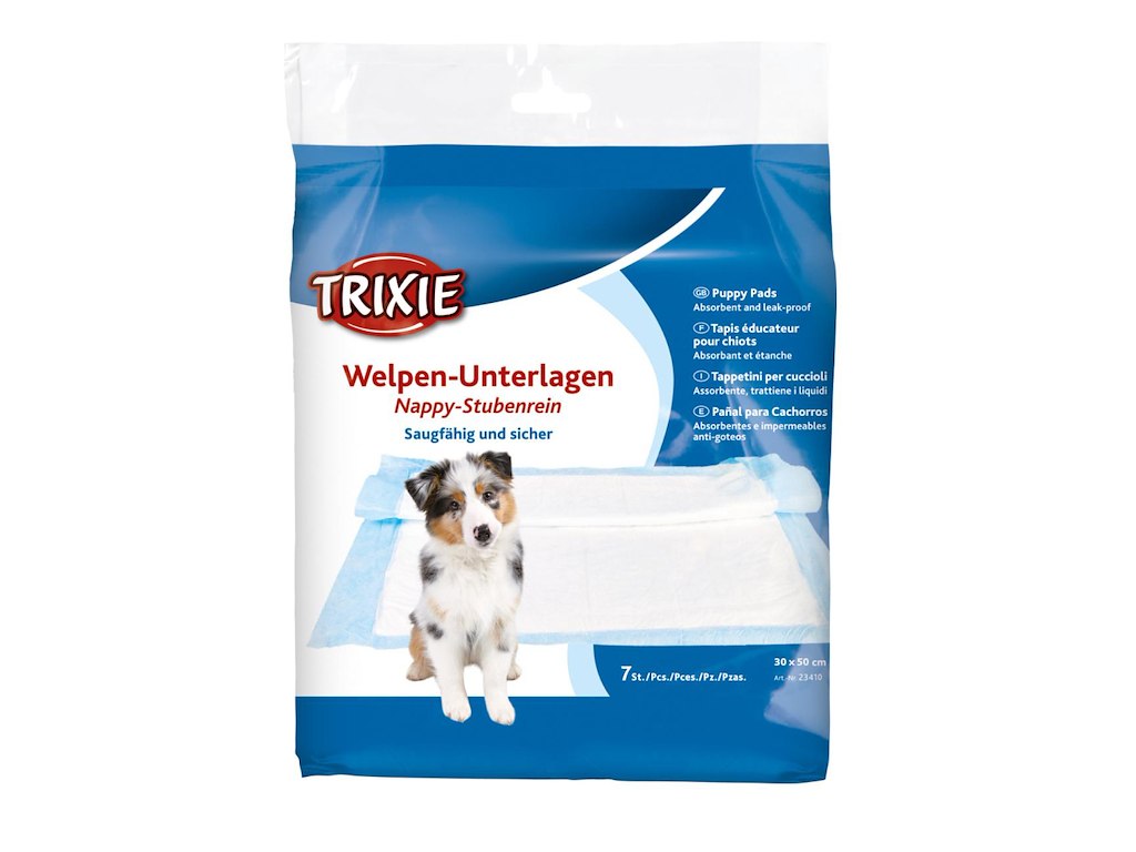 Trixie Hvalpeunderlag Nappy 30 x 50 cm – Absorberende Hvalpemåtter til Stuetræning