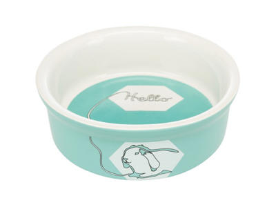 Skål, comic kanin, keramik, 240 ml/ø 11 cm