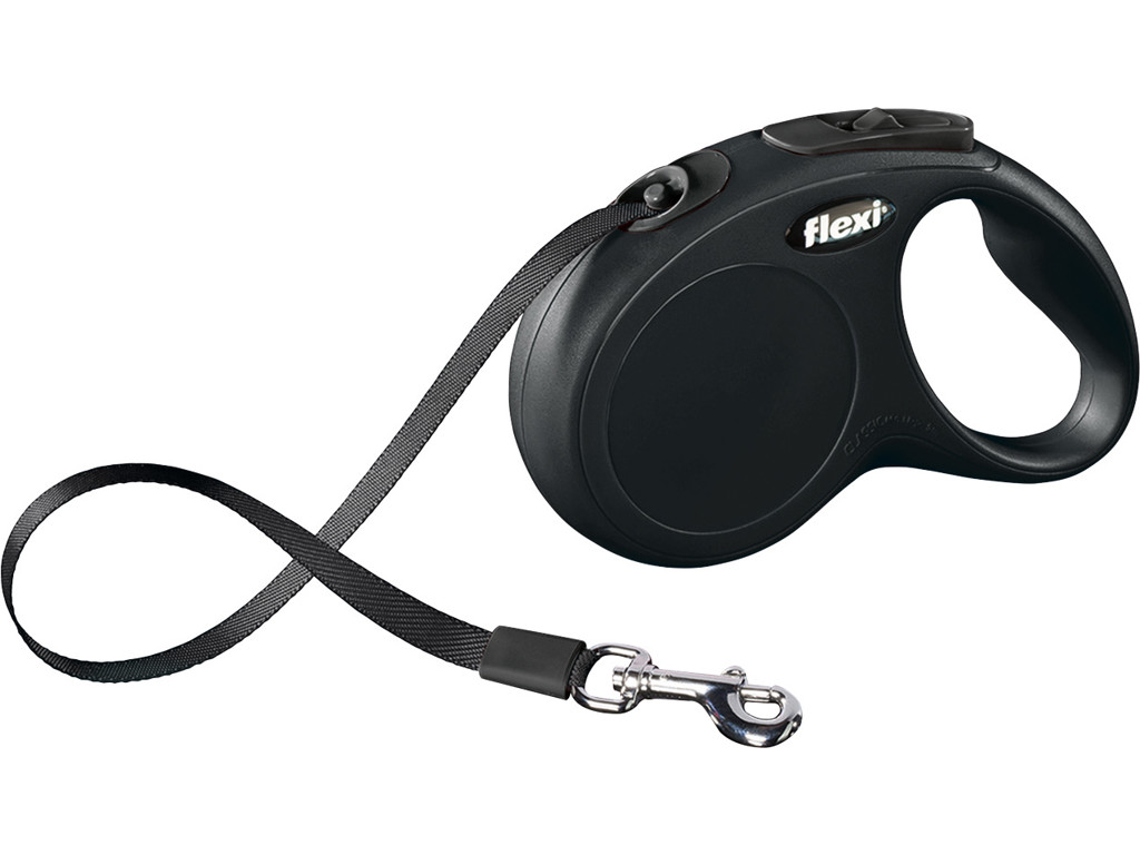 flexi New Classic bånd L, 5M, 50KG, sort