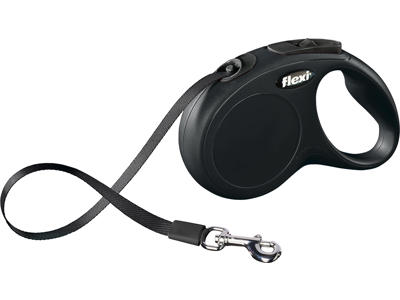 flexi New Classic bånd L, 5M, 50KG, sort