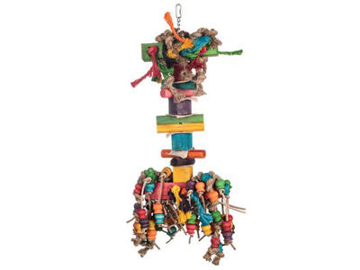 Bird Toy Dumb-bell Fuglelegetøj 21 x 28 x 80 cm