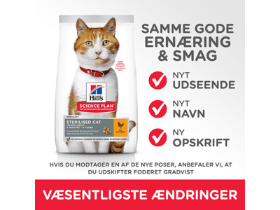 SP Feline YoungAd Sterilised Chicken 3kg