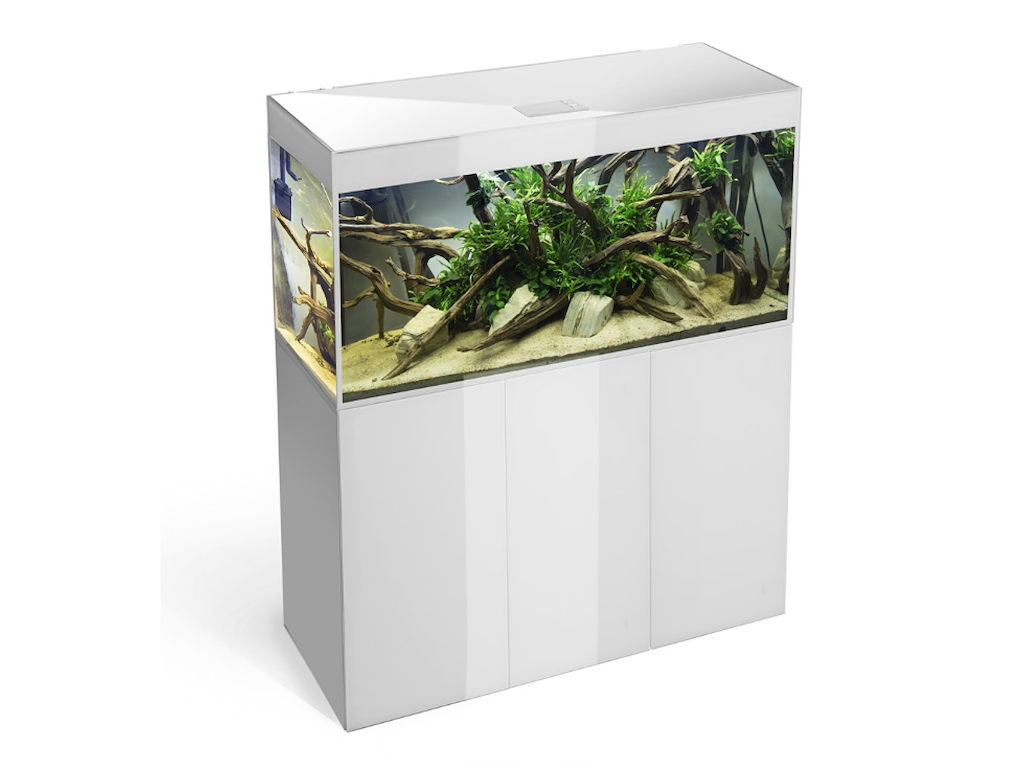 Glossy 150 Akvarie 150x50x63 Hvid 405 Ltr