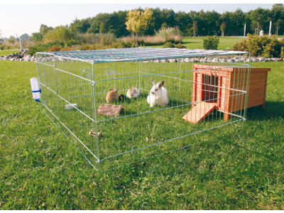 Løbegård med låg 216x116x65