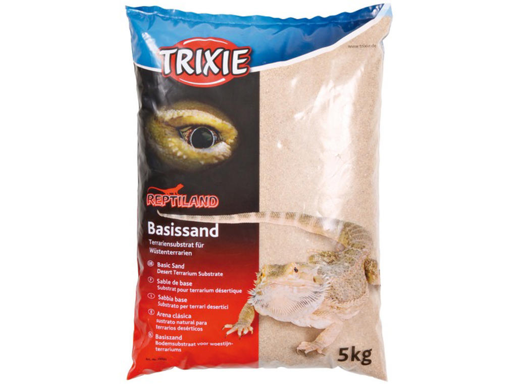 Gult terrarie basissand, 5 kg