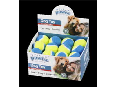 Pawise tennisbold 6,5cm 24 stk