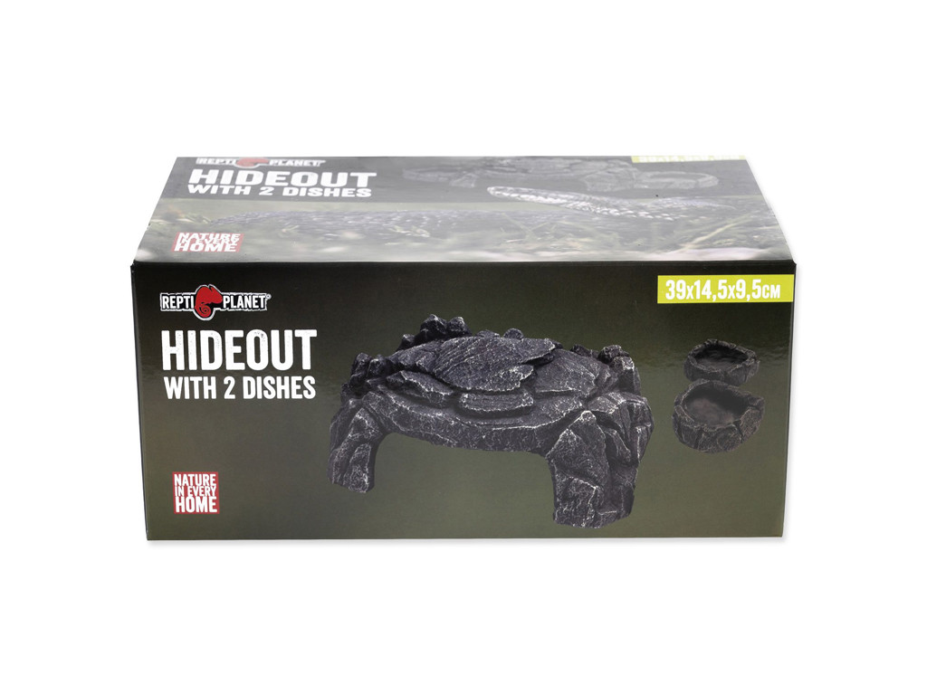 3 i 1 foderskål hide out skjulested