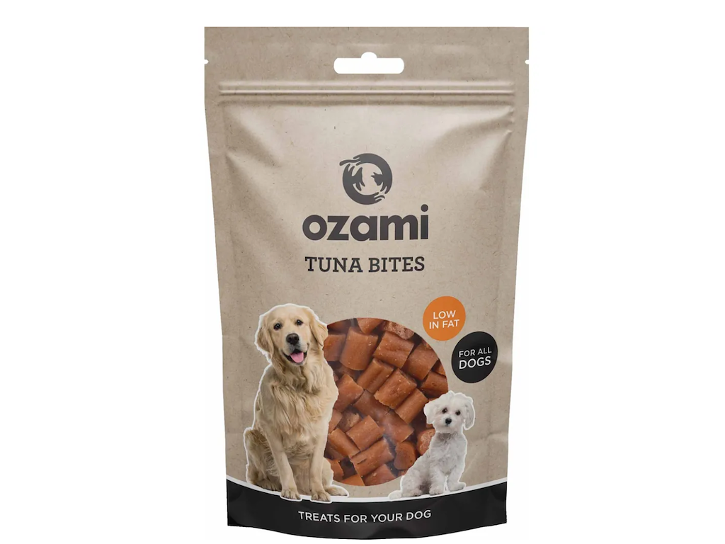 Ozami Tuna Bites 100 g – Tun-hundegodbidder