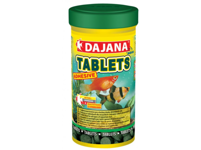 Dajana Tablets Adhesive 100 ml – Bundtabletter til akvariefisk