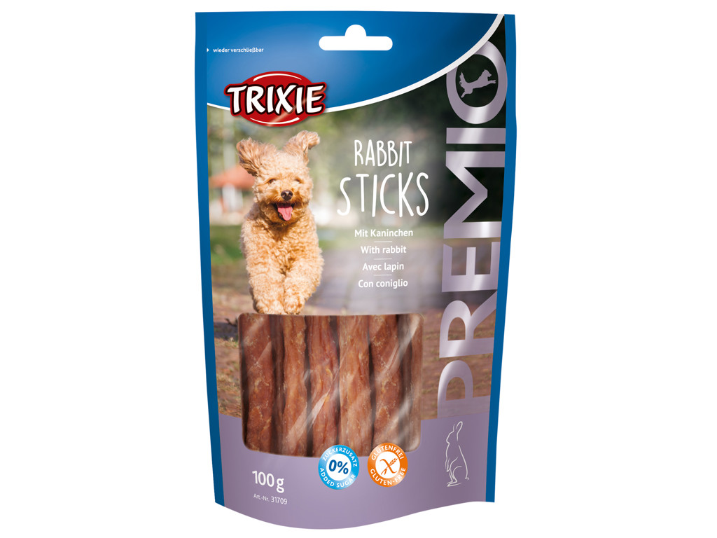 PREMIO Rabbit Sticks, 100 g
