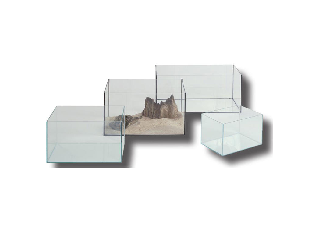 Glasakvarium 12 l. m/dækglas 30*20*20 cm.