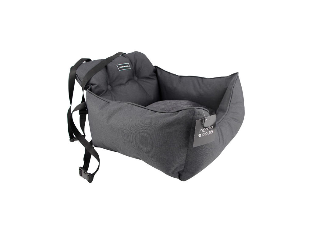 PB cozy luksus bilsæde, koksgrå one-size