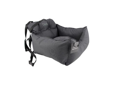 PB cozy luksus bilsæde, koksgrå one-size