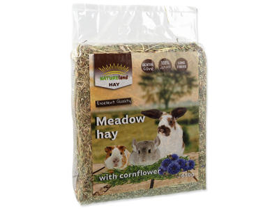 Nature Land hø med kornblomst 0,65 kg