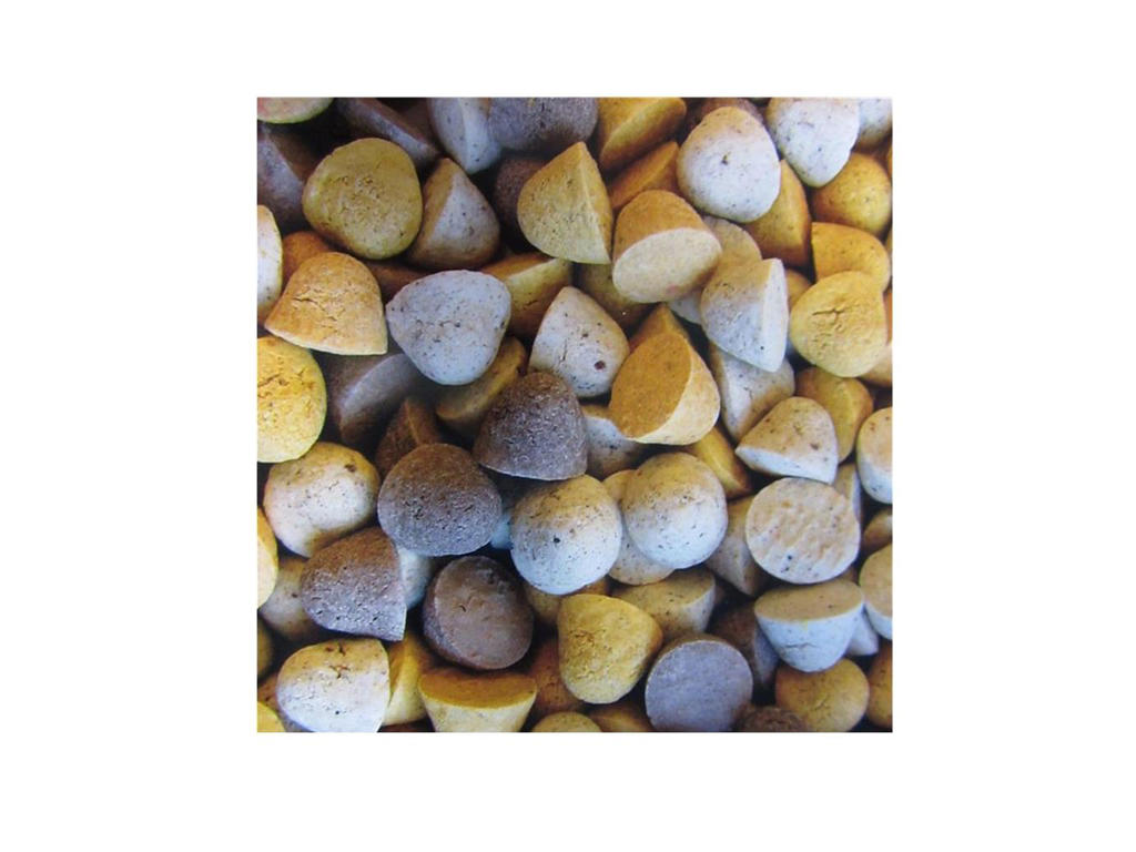 Hundekiks rollie toppe mix 10 kg.