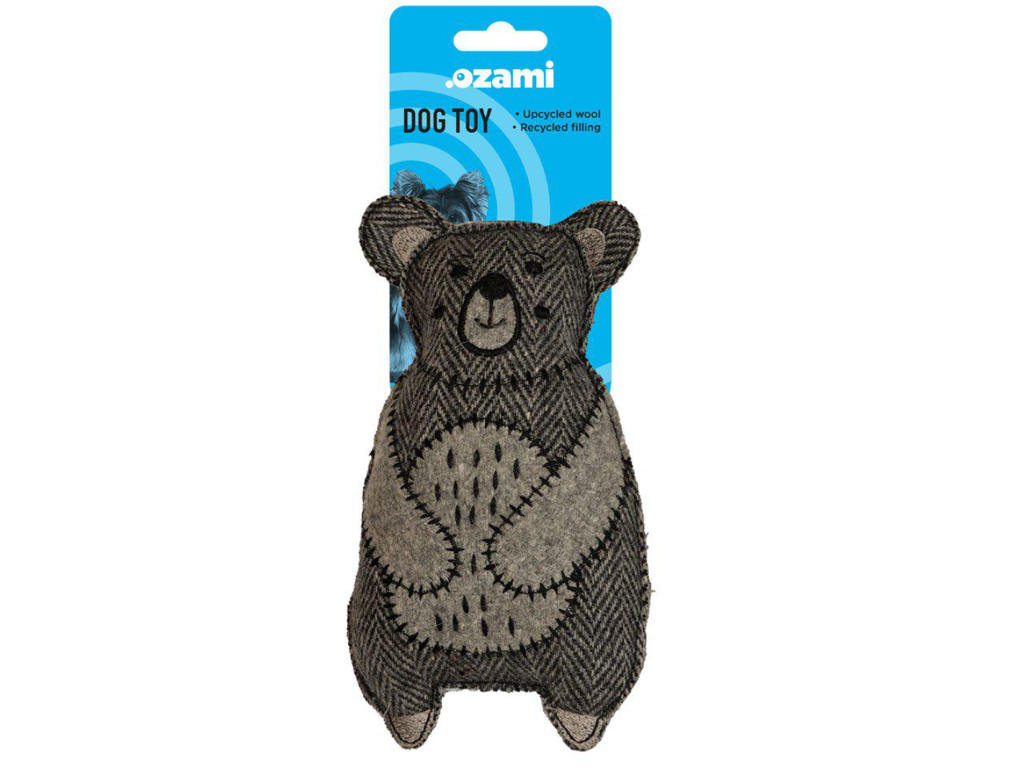 Hundelegetøj bongo bjørn L 26x17x6,5CM