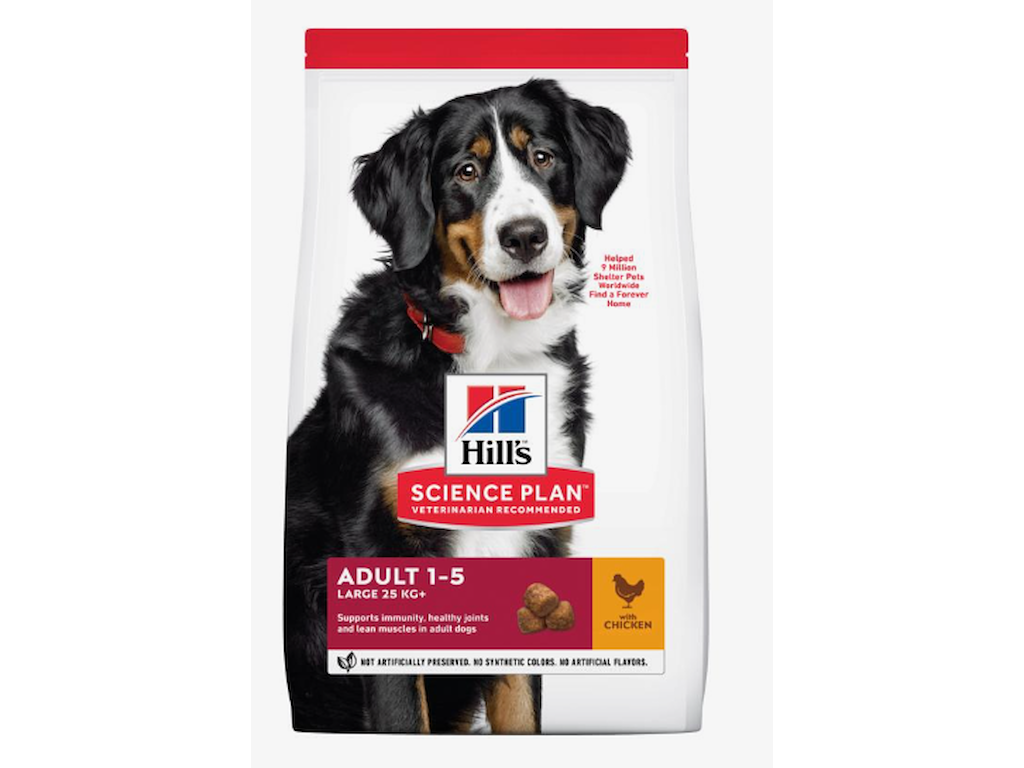Hill’s Science Plan Adult Large Breed Healthy Mobility Kylling 12 kg – Tørfoder til store hunde