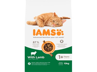 Iams CAT Vitality Adult Lamb 10 kg