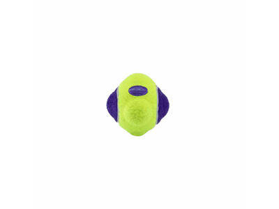 Kong airdog squeaker knobby ball XS/S 14x7,5x5CM
