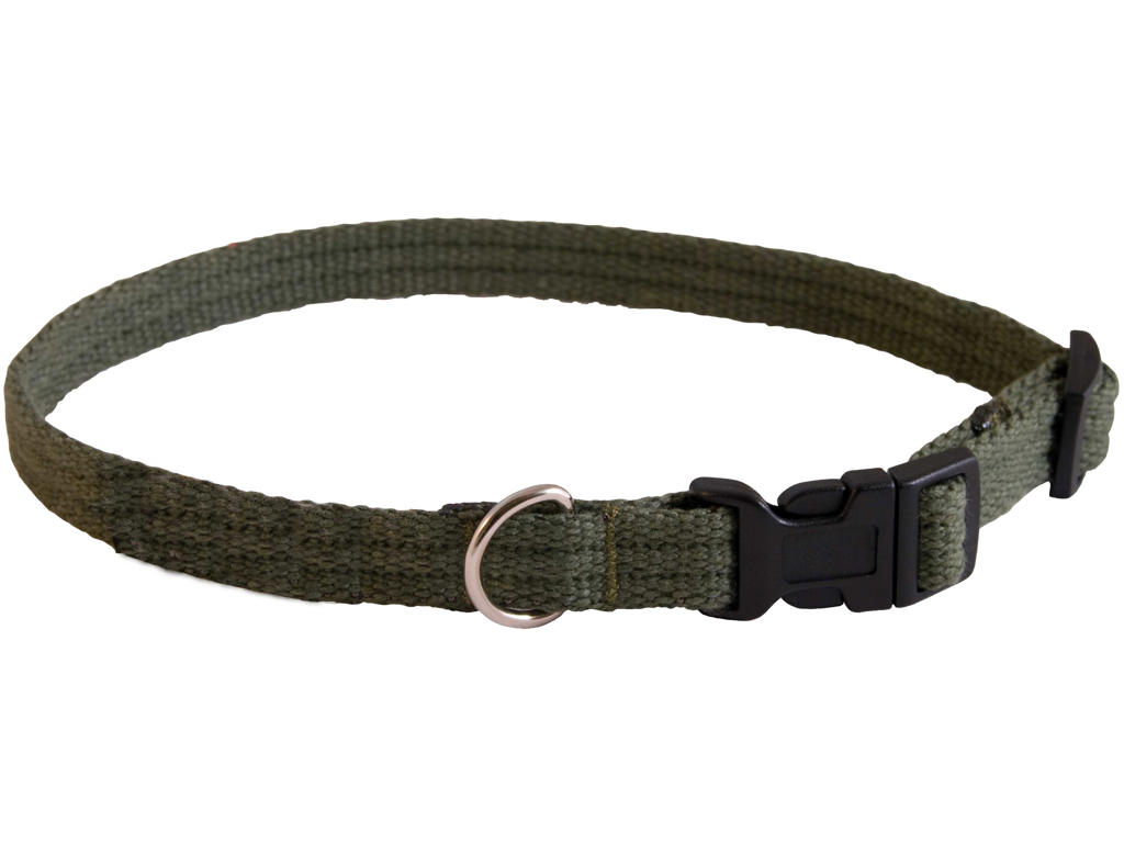 KW GO HALS M/SNAP GRØN    1.5X34-48 CM