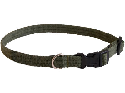 KW GO HALS M/SNAP GRØN    1.5X34-48 CM