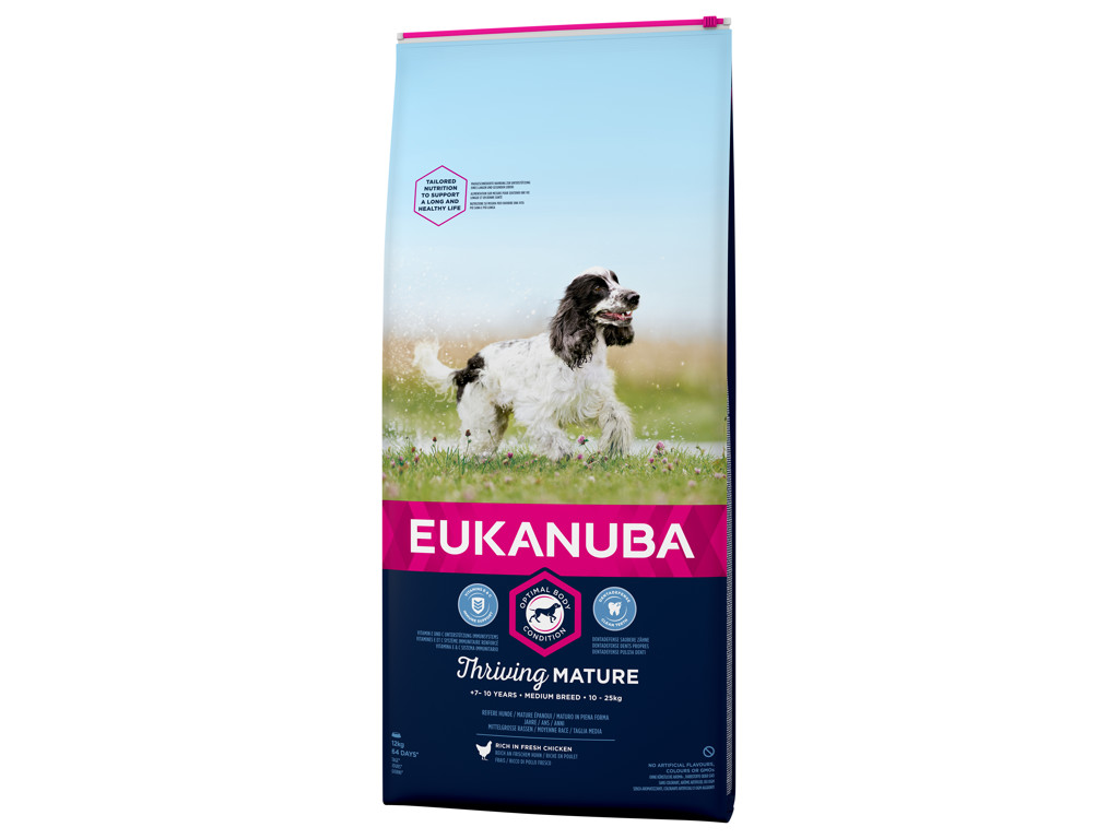 Eukanuba Mature Medium Breed 12 kg