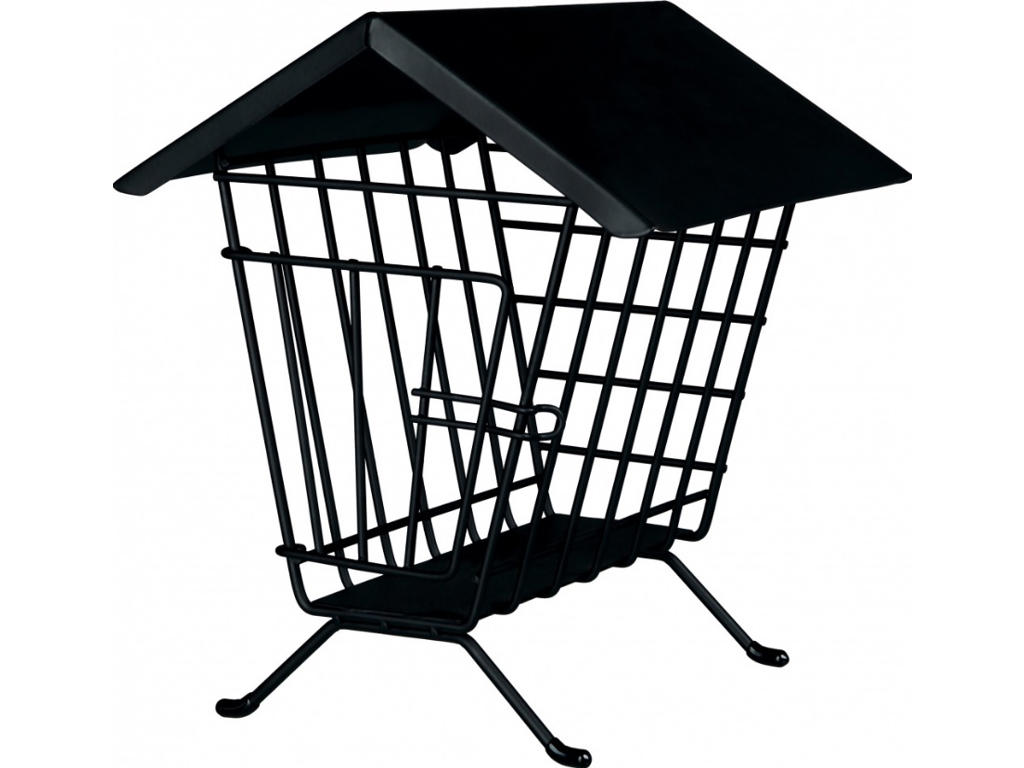 Stående høhæk,, metal, 20 × 23 × 20 cm, black