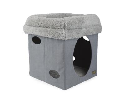 KATTESLOT 2 i 1 GRÅ