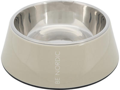 BE NORDIC skål, melamin, 0,4 l/ø 17 cm, sand