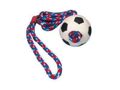 Bold på snor mosgummi ø6cm