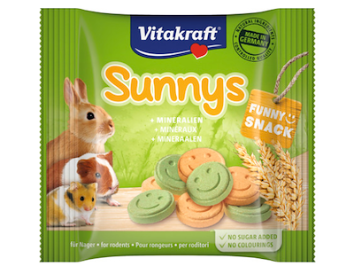 Vitakraft Sunnys Funny Snack – Gnaversnack med Mineraler 50 g