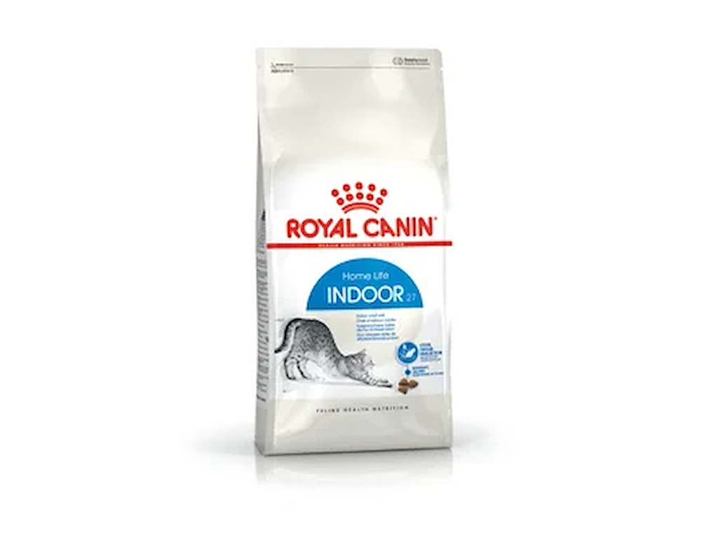 Royal Canin Indoor 27 2 kg – Tørfoder til voksne indekatte (1-7 år)