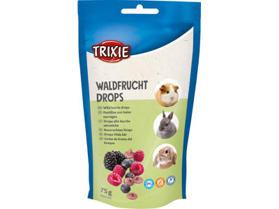 Vitamindrops skovbær gnaver 75g