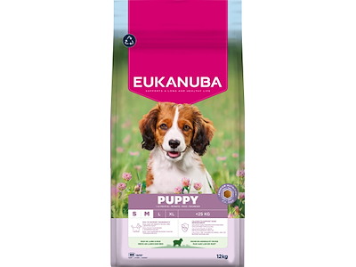 EUKANUBA Puppy Small/Medium Breed Lam & Ris 12 kg