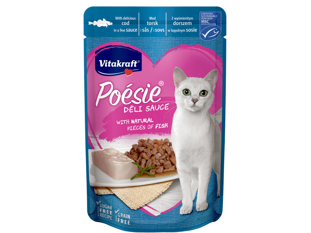 Poesie fisk 85g Vitakraft
