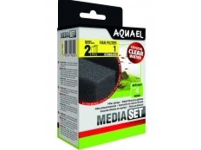 Svamp Fanfilter 1 Media Set 2 stk