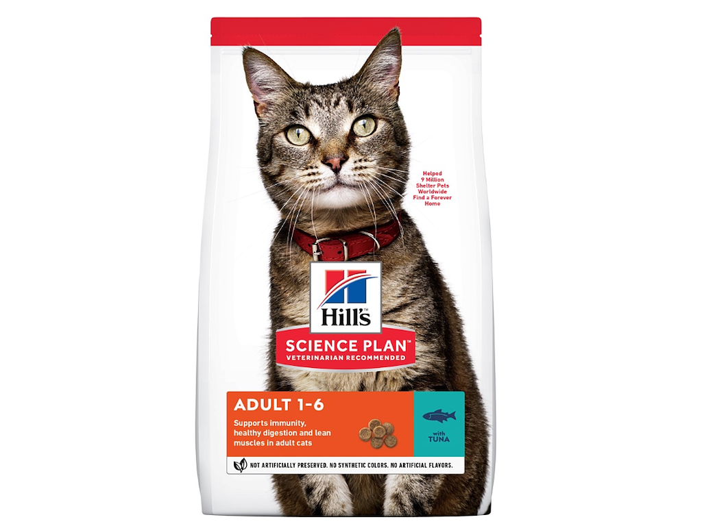 Hill's Science Plan Adult Cat Tuna 1,5 kg – Tørfoder med tun til voksne katte