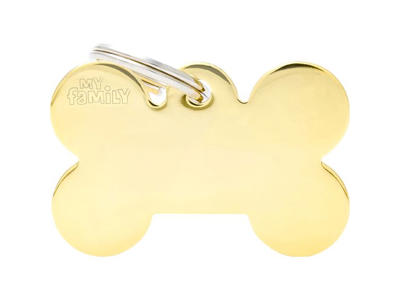 MY FAMILY GOLD BIG BONE 4 X 1,8 CM