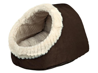 Timur kattehule, 35 × 26 × 41 cm, brun/beige