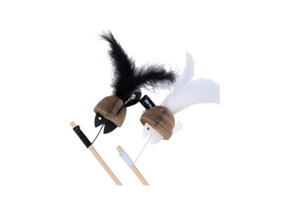 District 70 drillepind bait wand, sort