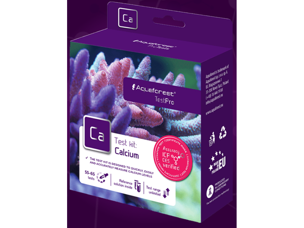 Aquaforest TestPro Ca – Calcium Test Kit til akvarie