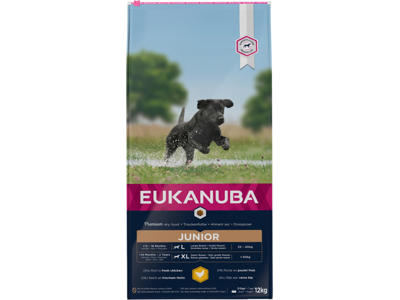 EUKANUBA Junior Large Breed Kylling
12 kg