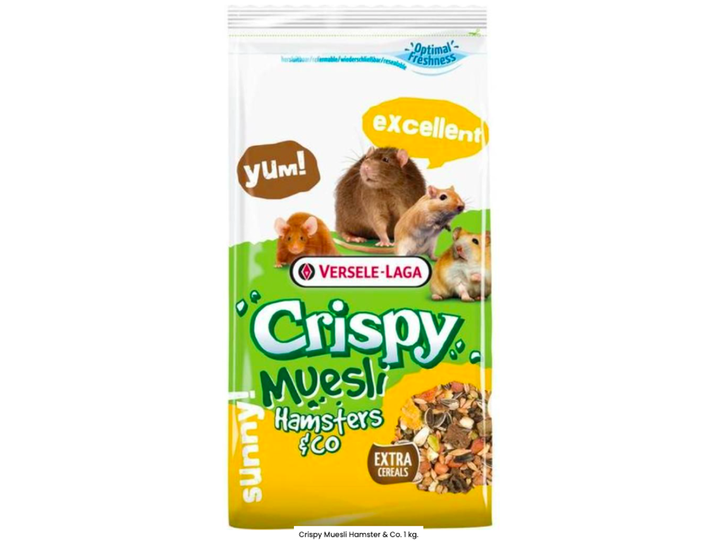 Crispy muesli hamster & co. 1 kg